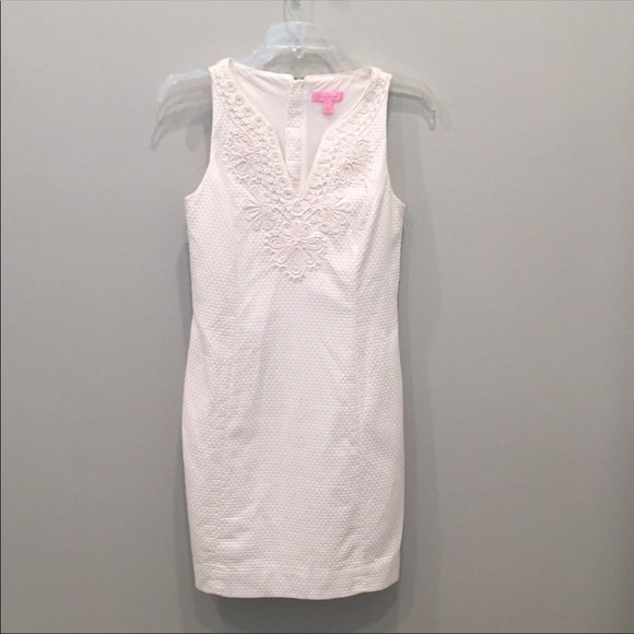 Lilly Pulitzer White Dress - Picture 1 of 6